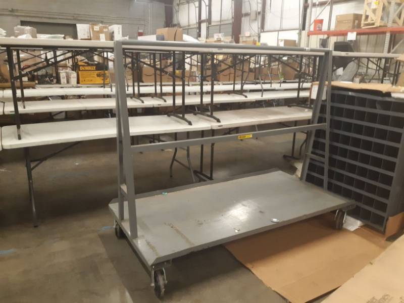 lot 5534 image: A-FRAME SHEET AND PANEL TRUCK (ALL SWIVEL)�
