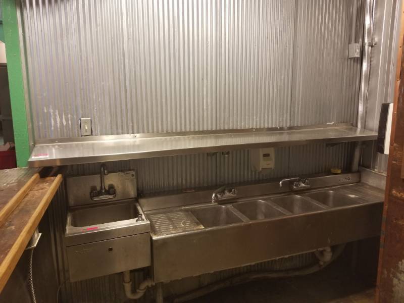 lot 2006 image: Stainless Steel Shelf