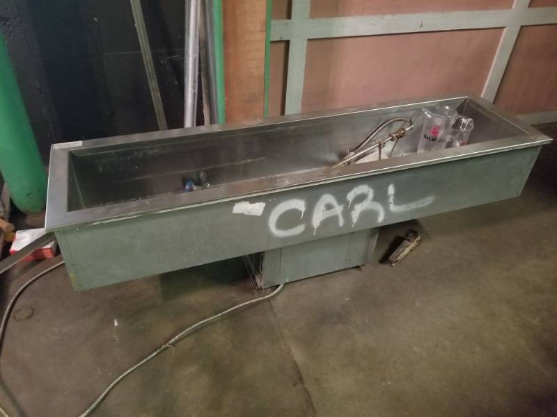 lot 2026 image: Cold Well With Sprayer