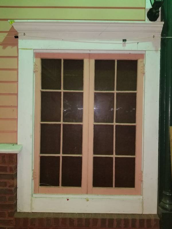 lot 2049 image: 2 Sets of Vintage Windows