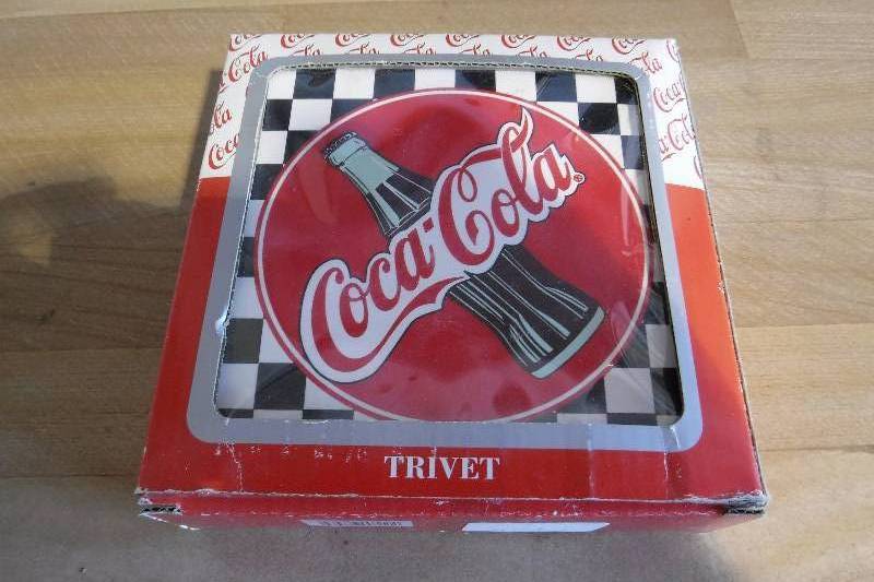 lot 3130 image: Coca cola trivet