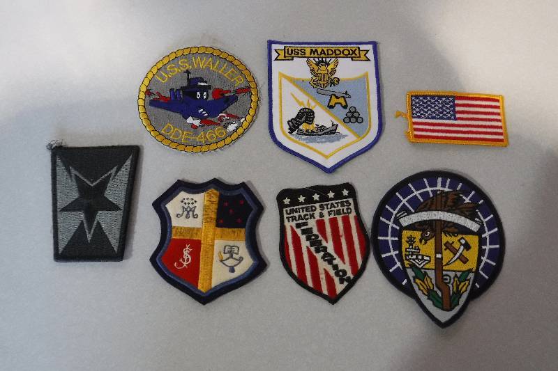 lot 2153 image: Lot 2 of patches- please see pictures for patches in this lot
