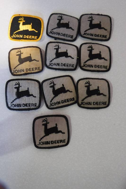 lot 3156 image: John Deere patches