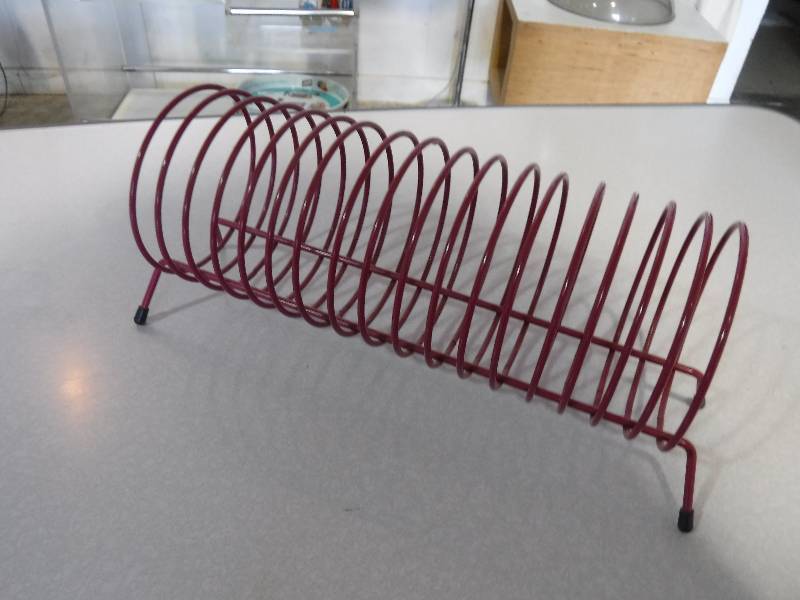 lot 3208 image: Record or cd rack