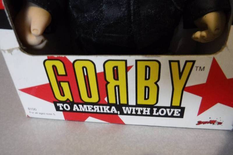 Dreamworks brand Gorby bobble head doll Gorbachev to Amerika with