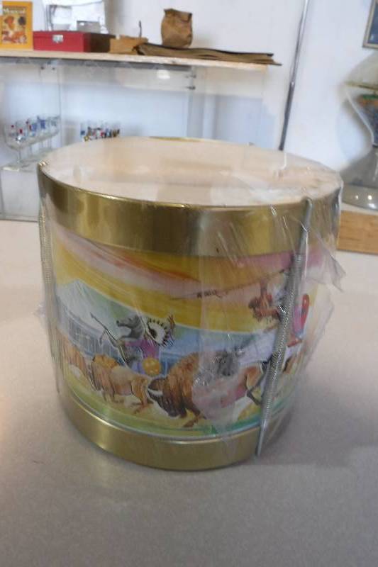 lot 3273 image: Small child drum with sticks