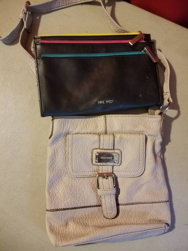 lot 2509 image: Pair of Nine West Purses