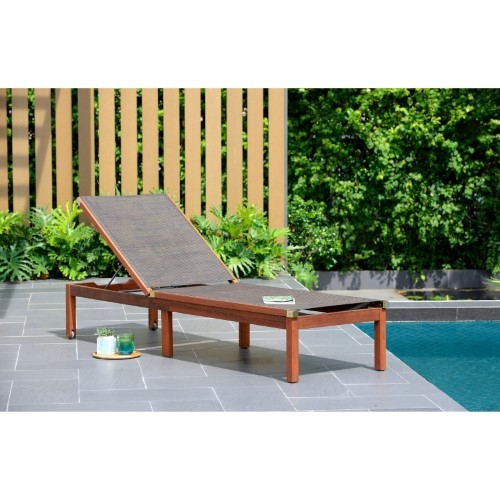 lot 6724 image: International Home Miami Amazonia Reclining Chaise Lounge