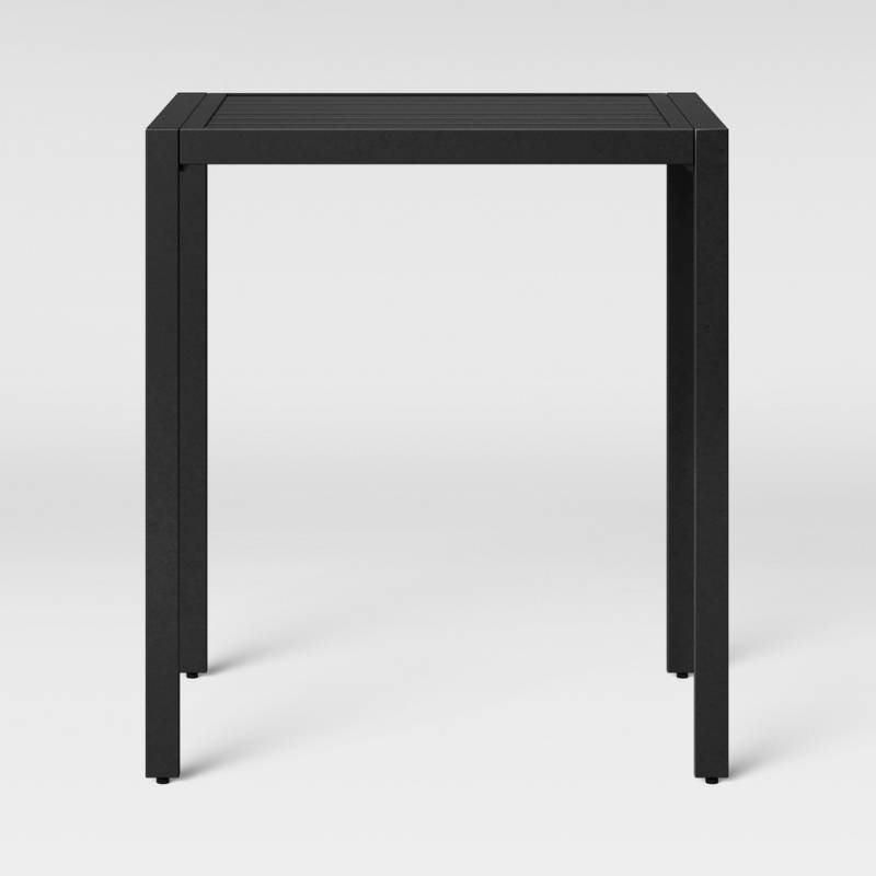 lot 6736 image: Standish Bar Height Patio Table Charcoal - Project 62
