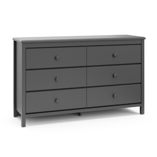 lot 6766 image: Storkcraft Alpine 6 Drawer Dresser