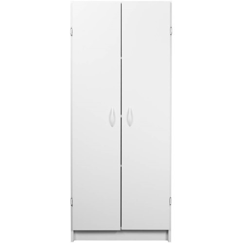 lot 6846 image: ClosetMaid White Pantry Cabinet, White