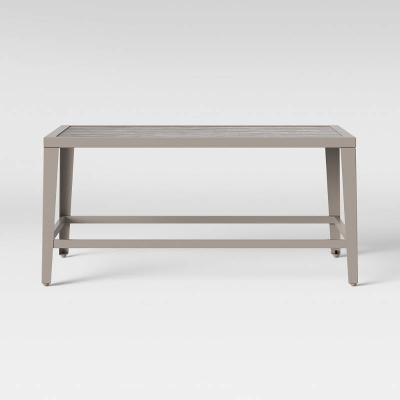 lot 6852 image: Foxborough Patio Coffee Table Brown - Threshold