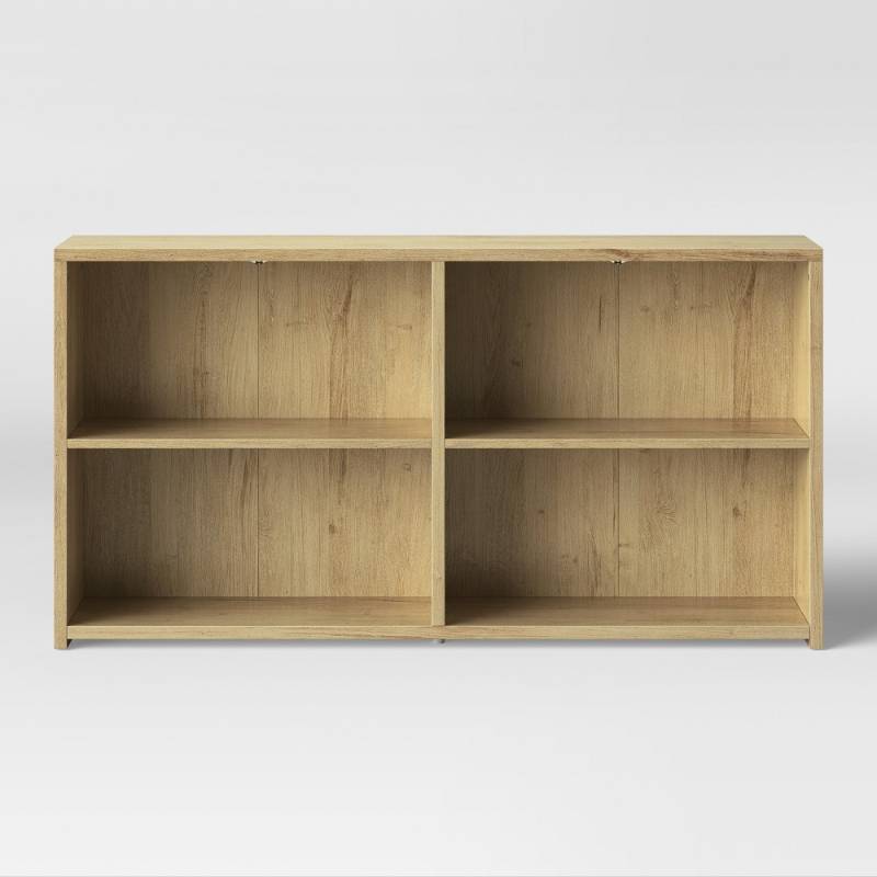 lot 6875 image: Horizontal Bookcase Natural - Made By Design