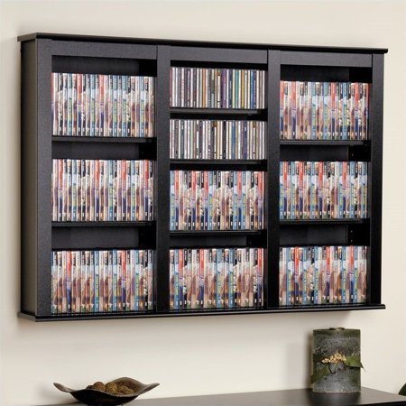 lot 6877 image: Prepac Wall-Mounted Media Shelf