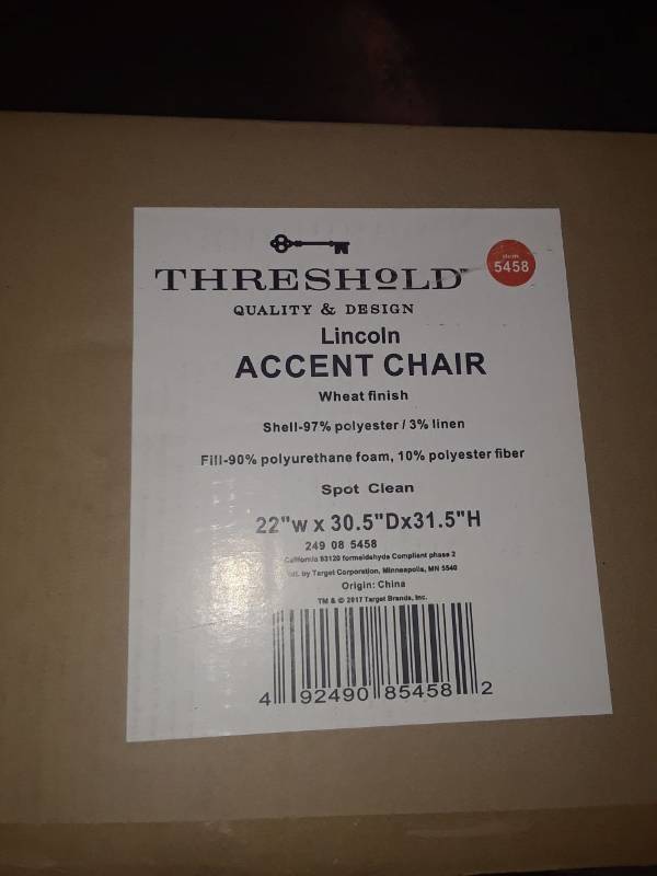 threshold lincoln cane chair