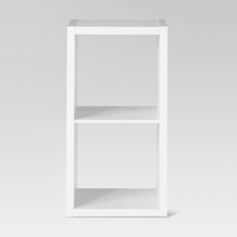 lot 6929 image: Storage Cube Threshold 2 Cube Organizer - White