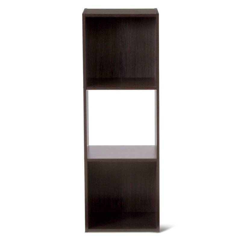 lot 6941 image: Storage Cube 3-Cube - Espresso