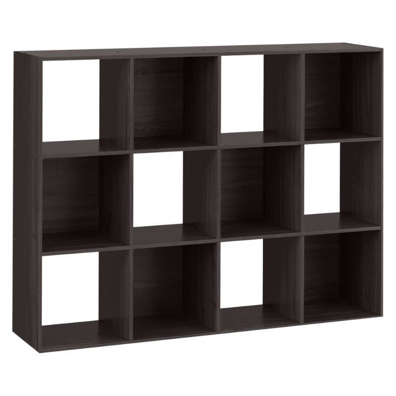 lot 6946 image: 12-Cube Organizer Shelf 11 - Espresso - Room Essentials, Espresso Brown