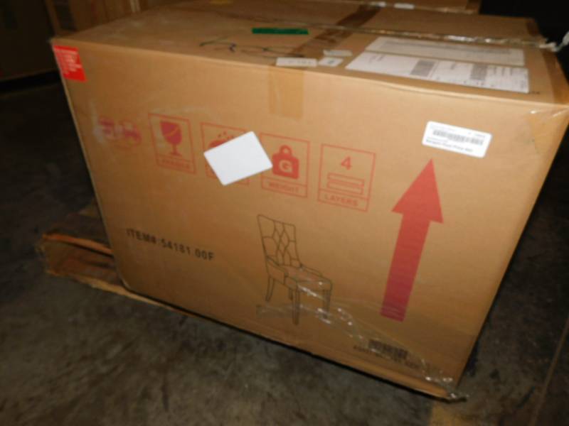 lot 6798 image: Wynn Linen Chair 2-pack