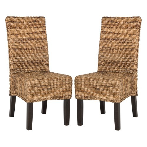 lot 6772 image: Safavieh Avita Parsons Chair (Set of 2)