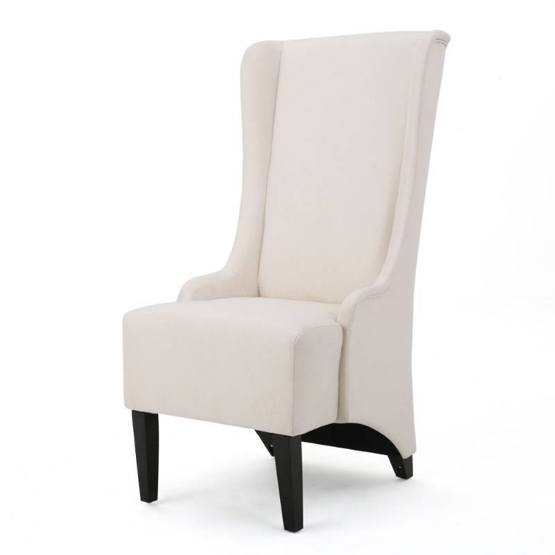 lot 6774 image: Callie Dining Chair - Beige - Christopher Knight Home