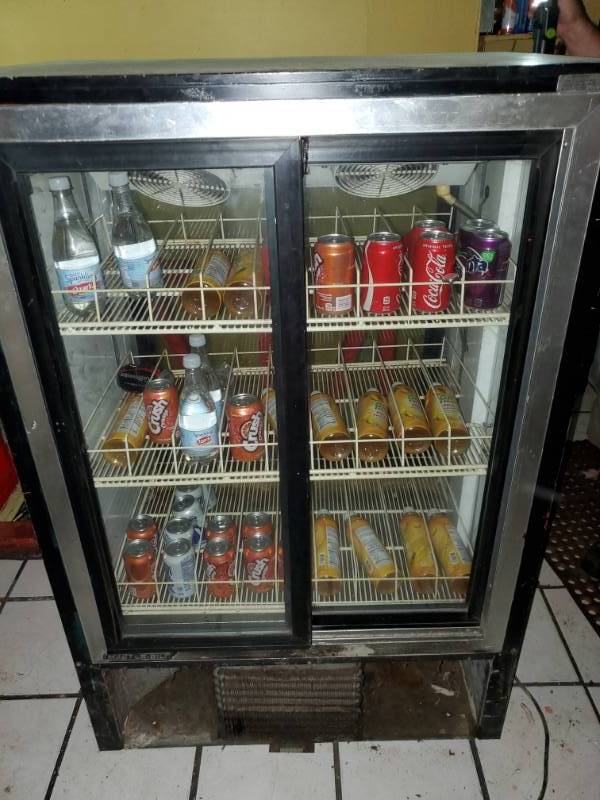 lot 3791 image: Master-Bilt Model BBC-14 Double Door Cooler Unit