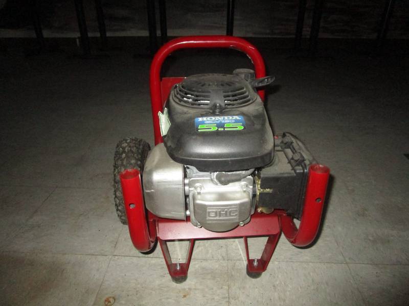 lot 5545 image: Honda 5.5 Powermate Pressure Washer Unknown Working Condition