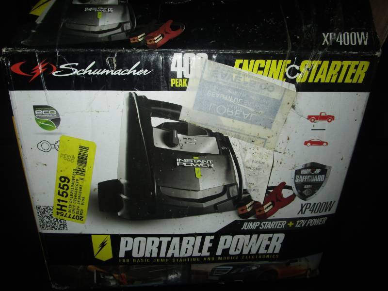 lot 5585 image: Schumacher Engine Starter Portable Power XP400W