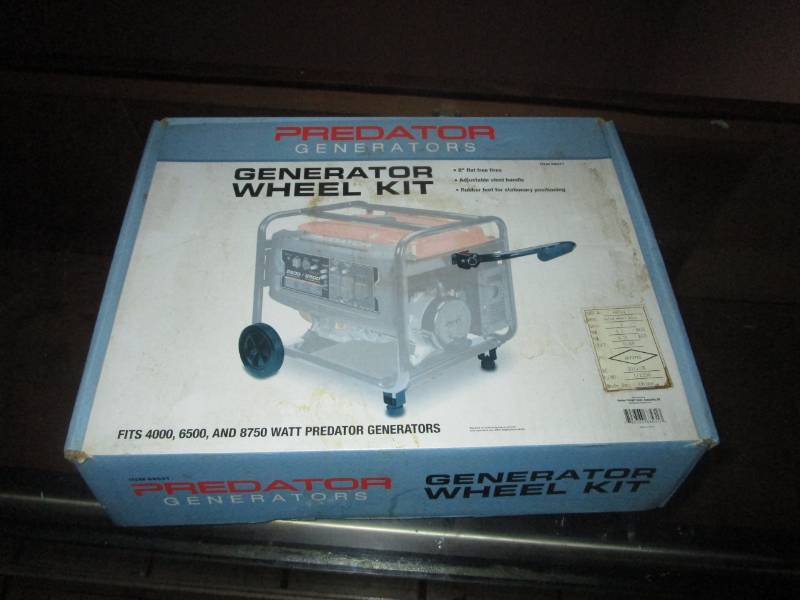 lot 5590 image: Predator Generator Wheel Kit
