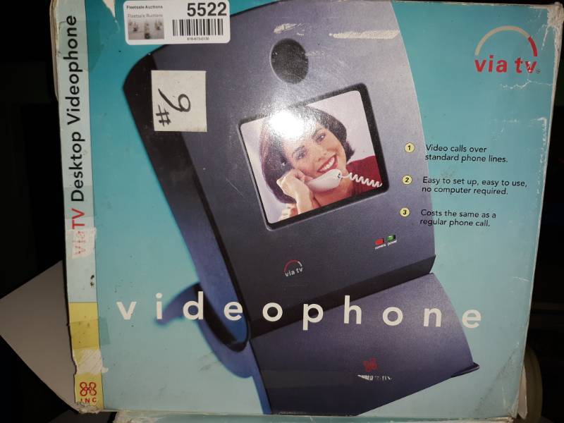 lot 5522 image: Via TV Desktop Videophone