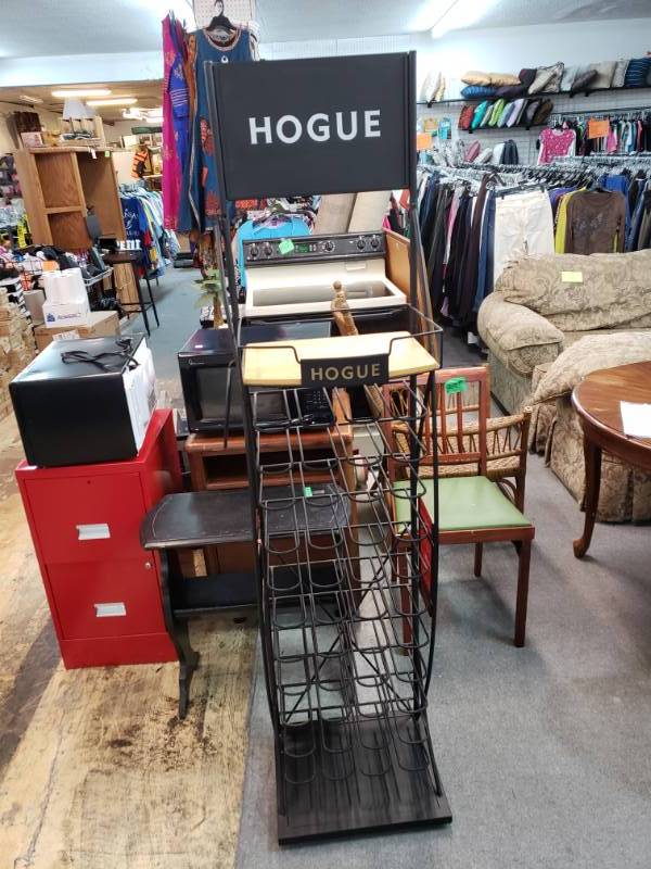 lot 1020 image: Hogue Display Wine Rack - Holds 48 Bottles