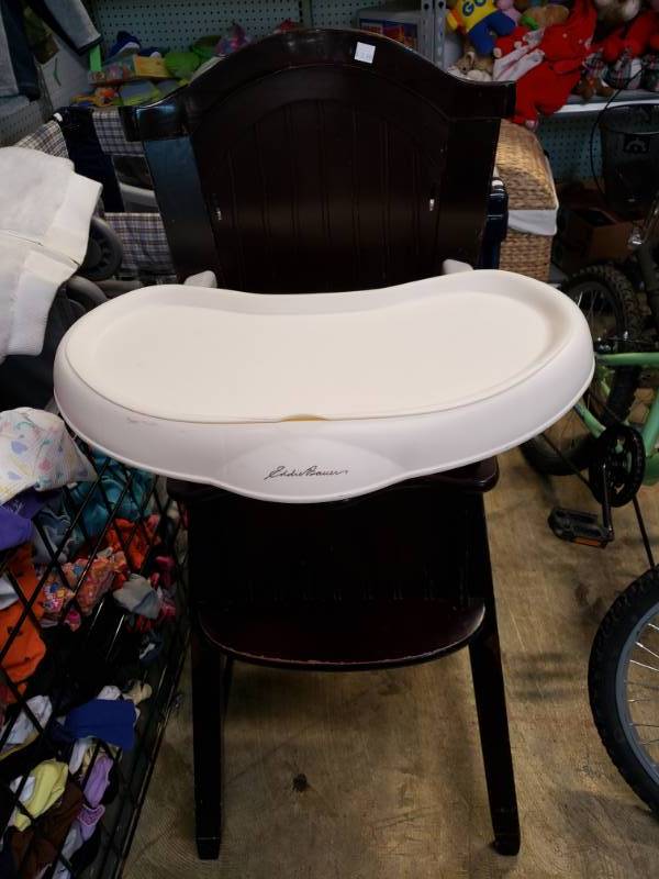 Eddie Bauer Wooden High Chair Blessed By You Appliances