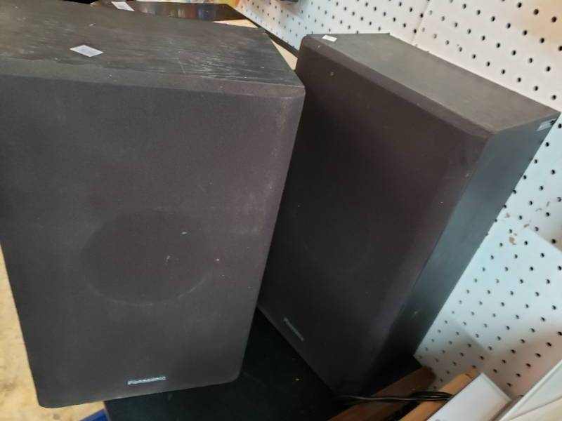 lot 1056 image: Panasonic Speakers