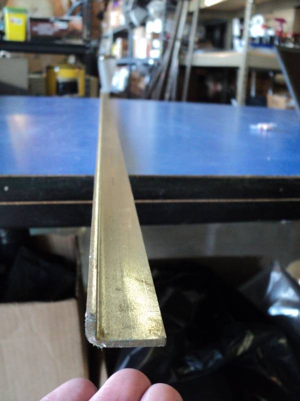 lot 8671 image: (1) piece steel angle, 78 x 38 x 55