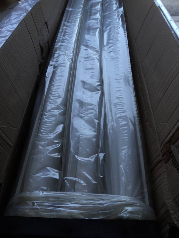 lot 9398 image: (3) ct. lot aluminum pieces, 3 diameter x 64 long