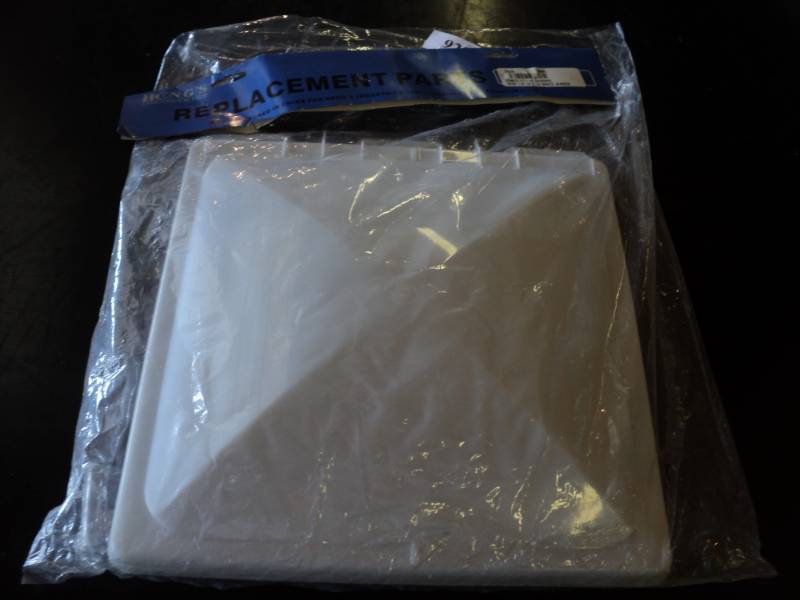 lot 9448 image: Hongs Industries Vent Lid 14 x 14 White jenson, 3060