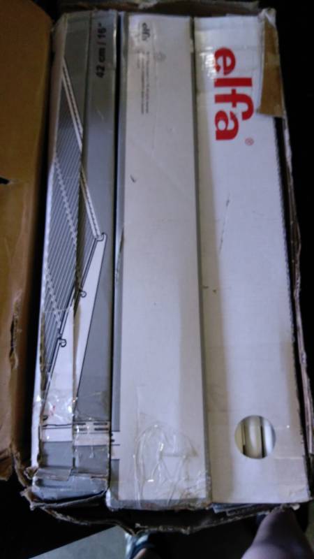 lot 9473 image: (3) boxes Elfa 16 shelf brackets for use with Elfa brand shelves, not included, 10 brackets per box
