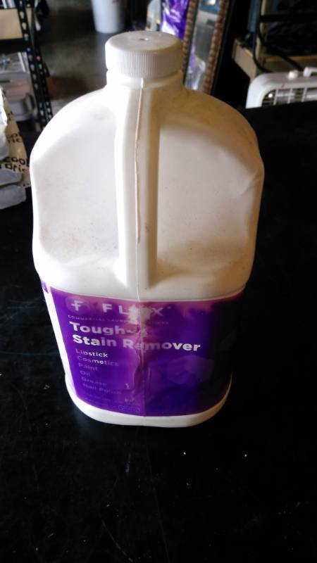 lot 9496 image: (1) gallon Flex Laundry Solutions Tough Stain Remover