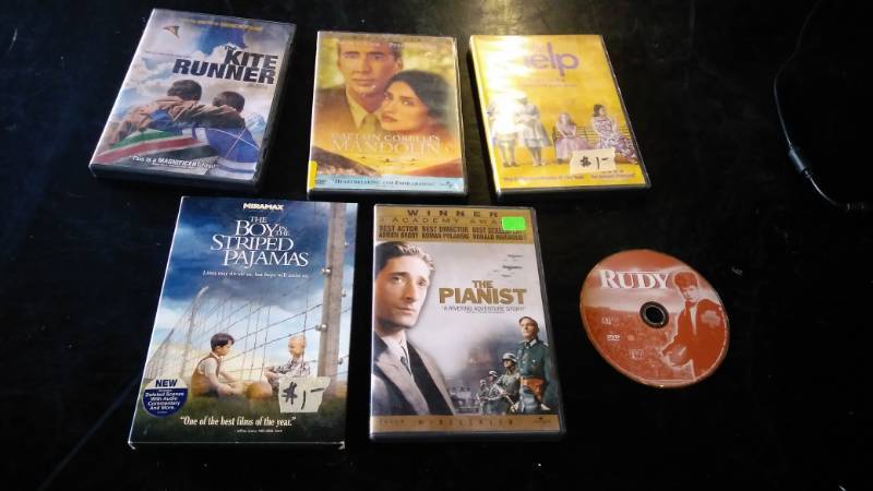 lot 9535 image: (6) ct mixed lot DVD Drama