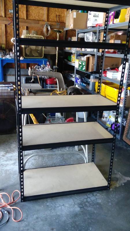 lot 9555 image: 5-tier shelf, 36 x 18 x 6