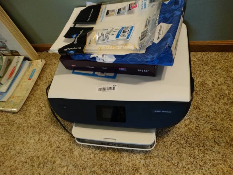 lot 426 image: HP envy photo scanner.