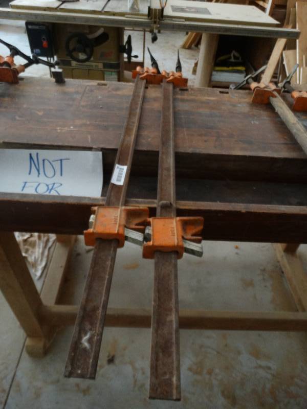 lot 981 image: 2 bar clamps