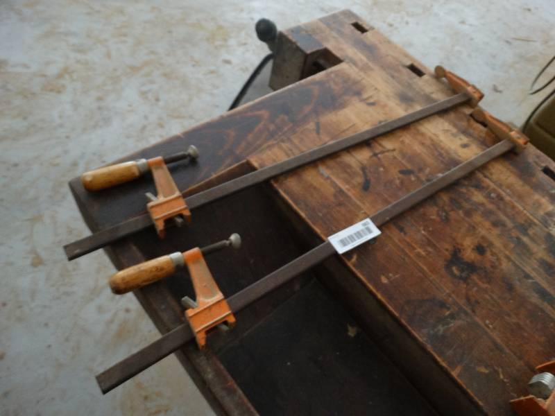 lot 983 image: 2 bar clamps