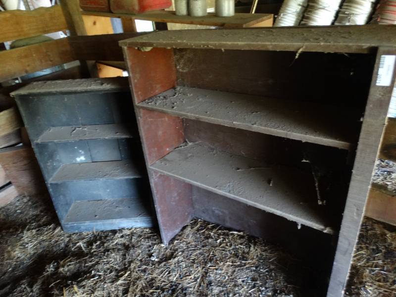 2 Old Wood Bookshelves Auction Ict Benton Ks Estate Auction 2