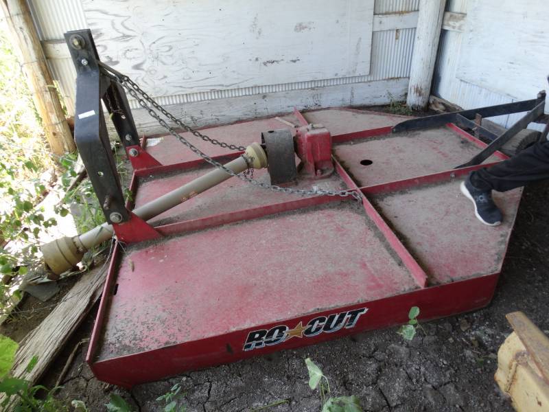 lot 2112 image: Ro Cut 8ft 3 point rotary cutter mower