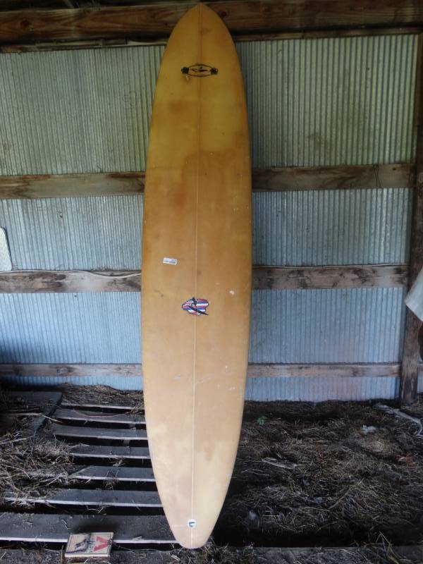 lot 2632 image: Iron Cross surfboard