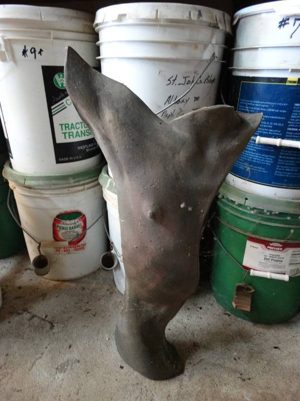 lot 2669 image: Unique handmade torso art