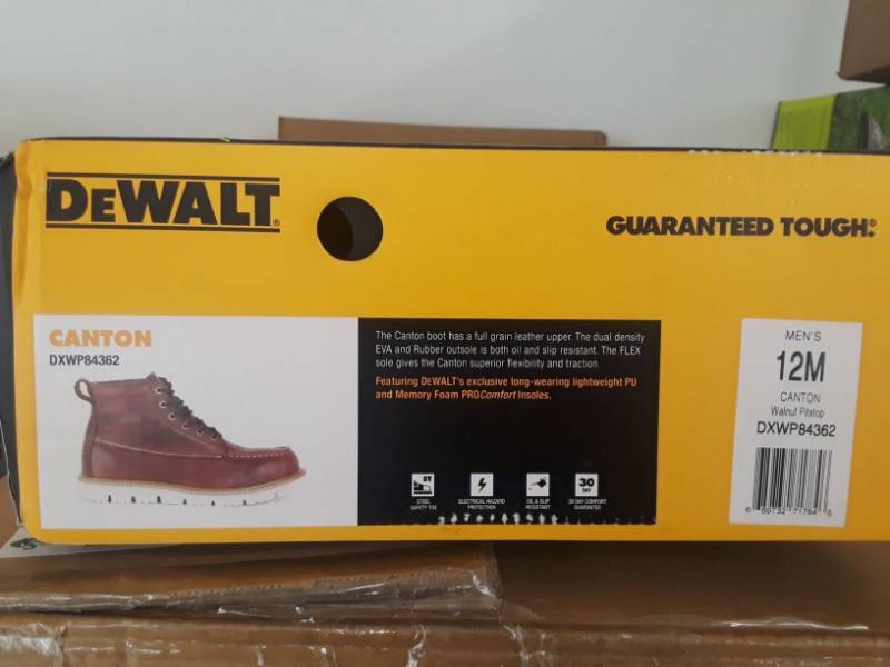 dewalt canton boots