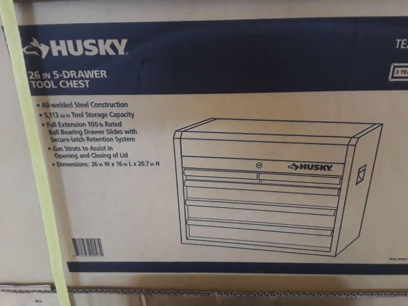 Husky Tool Chest Outdoor Patio And Lawn Garage And Storage