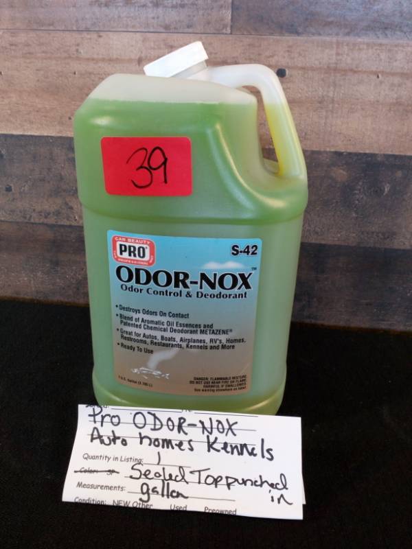 lot 39 image: Pro ODOR-NOX Auto Homes Oder Control and Deodorant